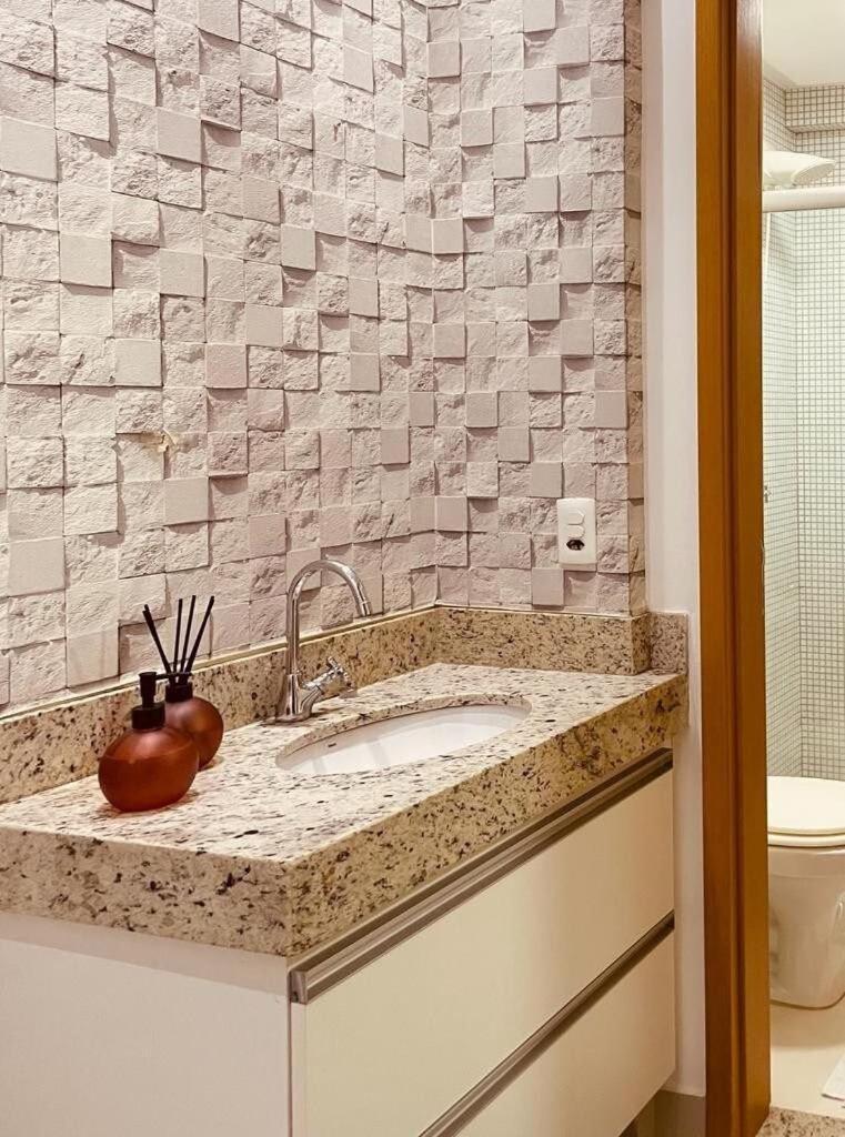 2 Qts.| 4 Hosp. | Ao Lado Do Goiania Shopping Apartment Ngoại thất bức ảnh