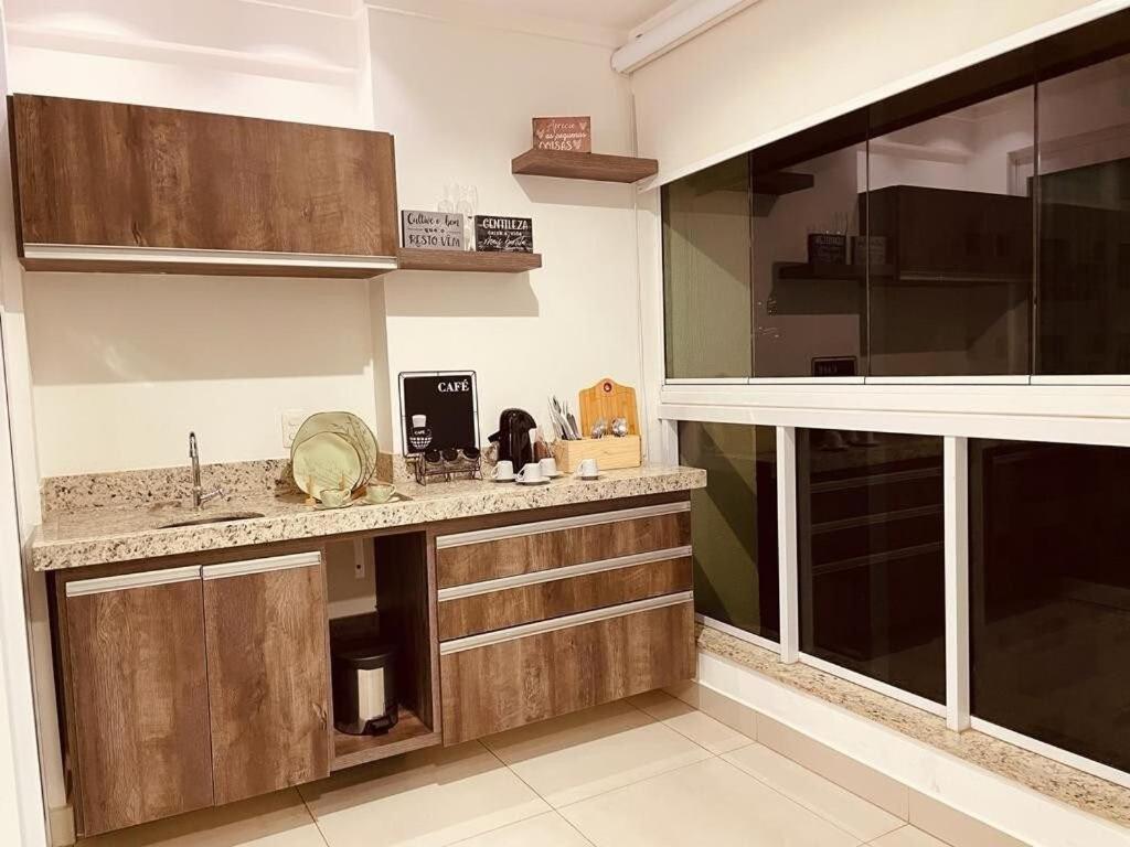 2 Qts.| 4 Hosp. | Ao Lado Do Goiania Shopping Apartment Ngoại thất bức ảnh