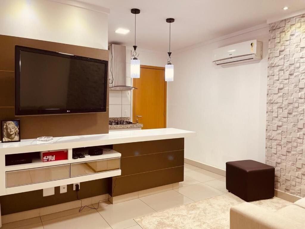 2 Qts.| 4 Hosp. | Ao Lado Do Goiania Shopping Apartment Ngoại thất bức ảnh