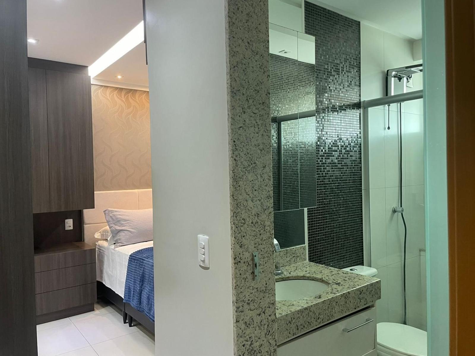 2 Qts.| 4 Hosp. | Ao Lado Do Goiania Shopping Apartment Ngoại thất bức ảnh