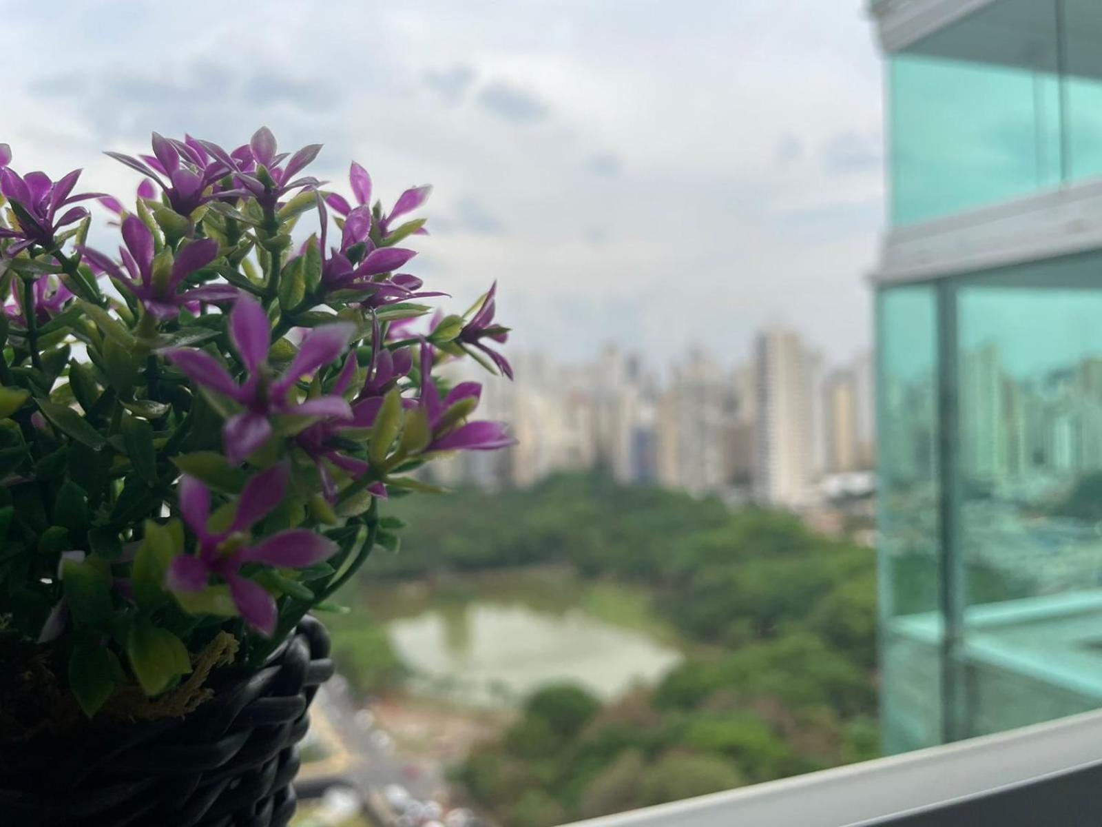 2 Qts.| 4 Hosp. | Ao Lado Do Goiania Shopping Apartment Ngoại thất bức ảnh