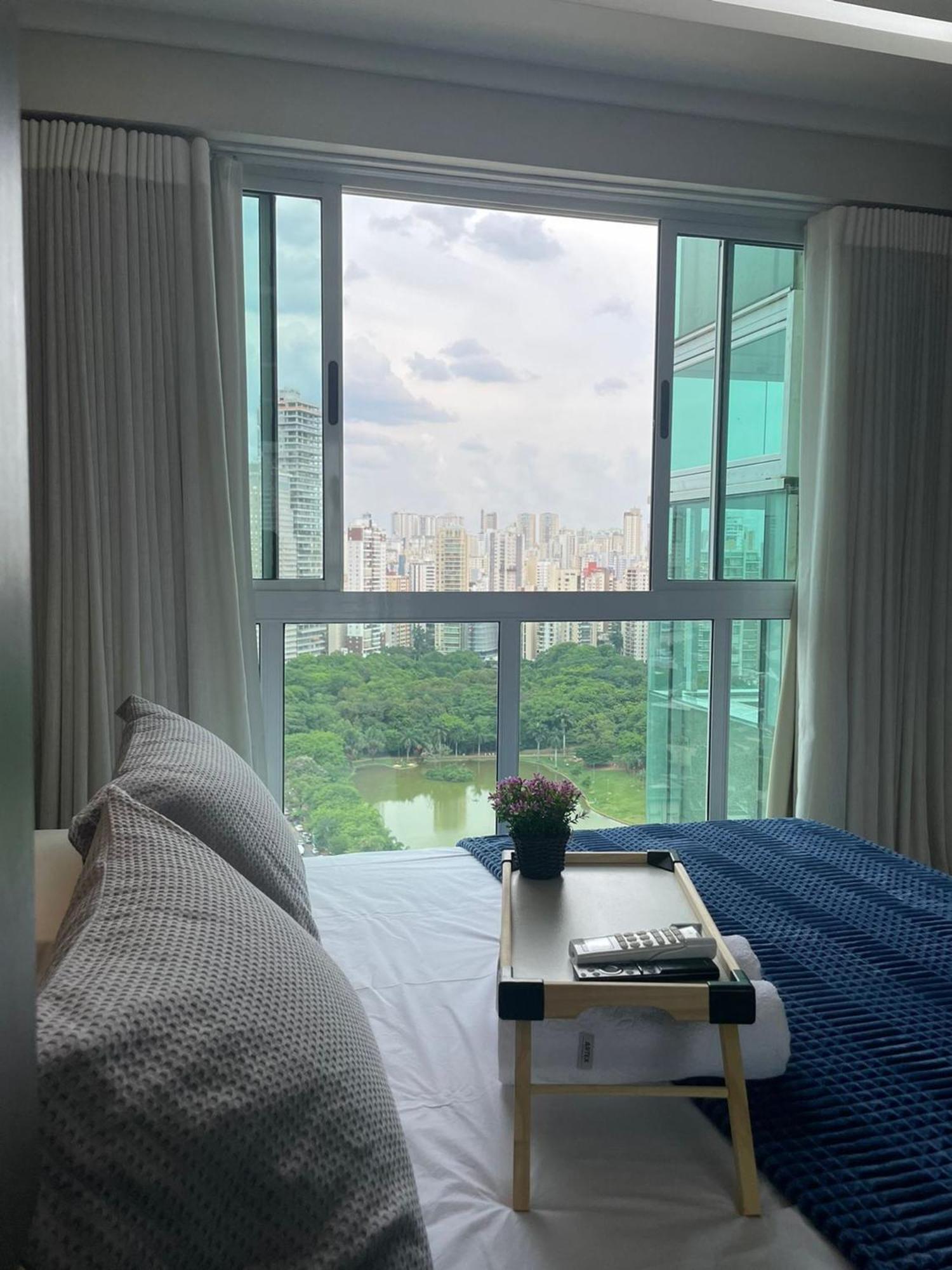 2 Qts.| 4 Hosp. | Ao Lado Do Goiania Shopping Apartment Ngoại thất bức ảnh