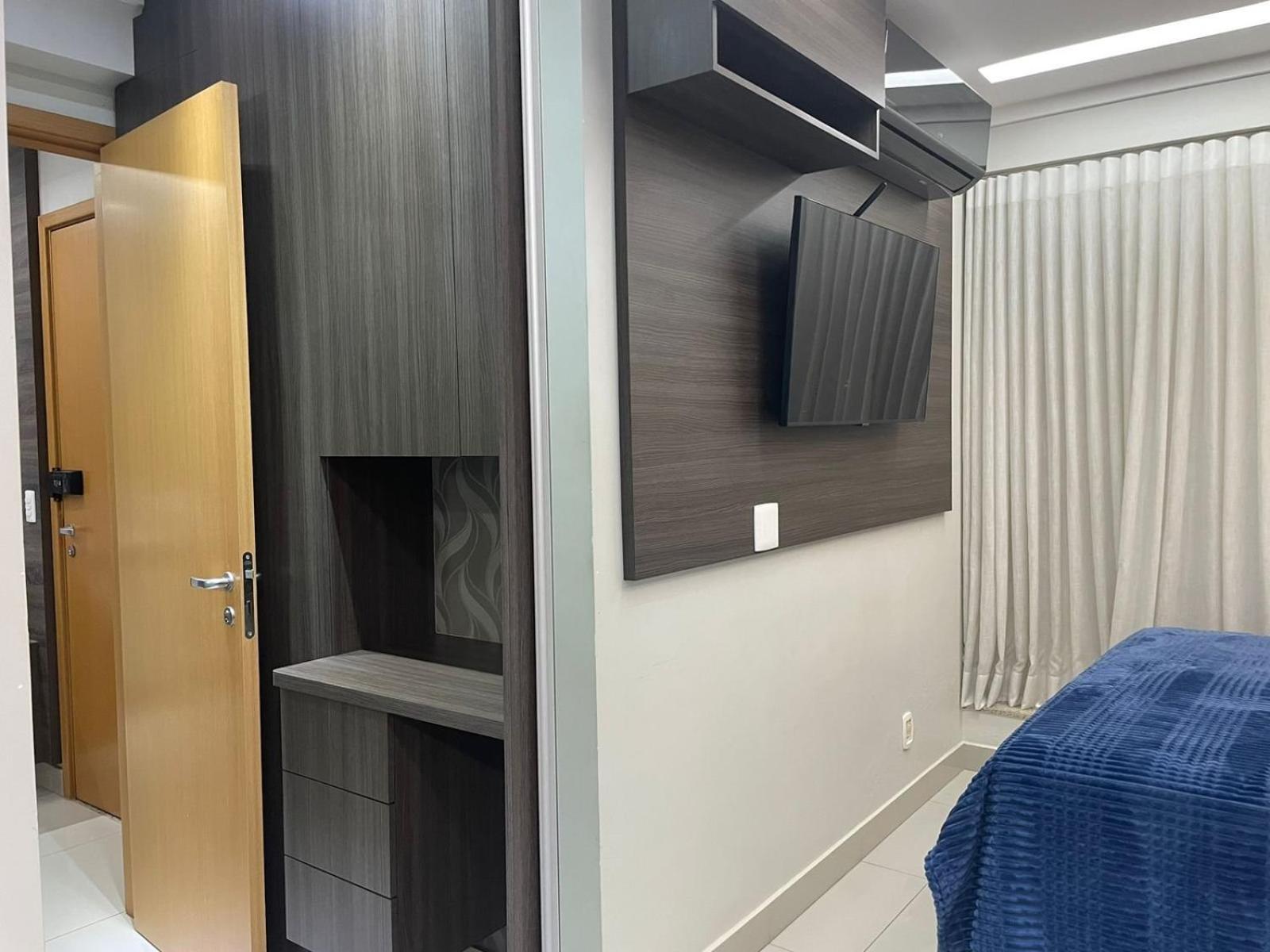 2 Qts.| 4 Hosp. | Ao Lado Do Goiania Shopping Apartment Ngoại thất bức ảnh