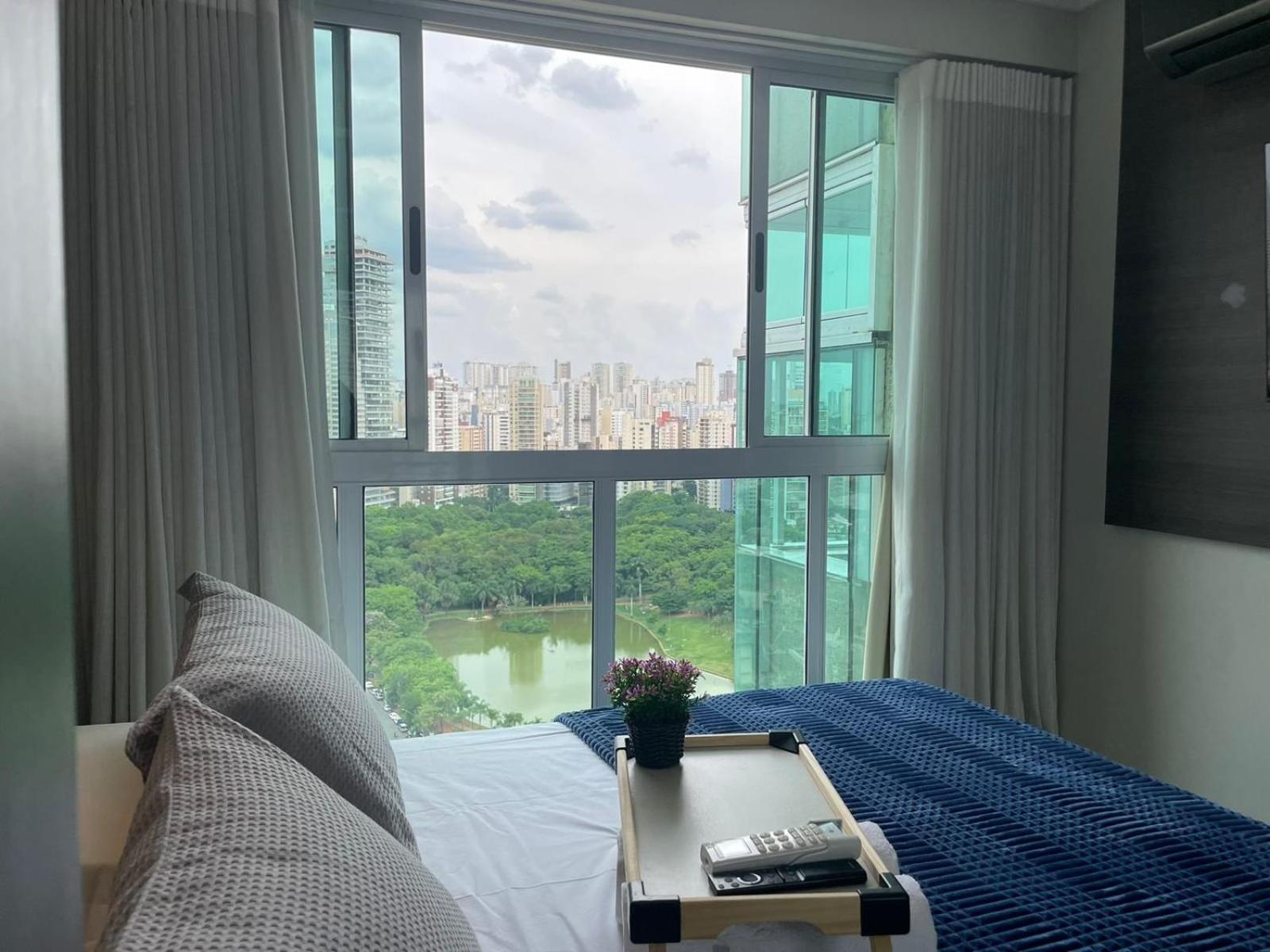 2 Qts.| 4 Hosp. | Ao Lado Do Goiania Shopping Apartment Ngoại thất bức ảnh