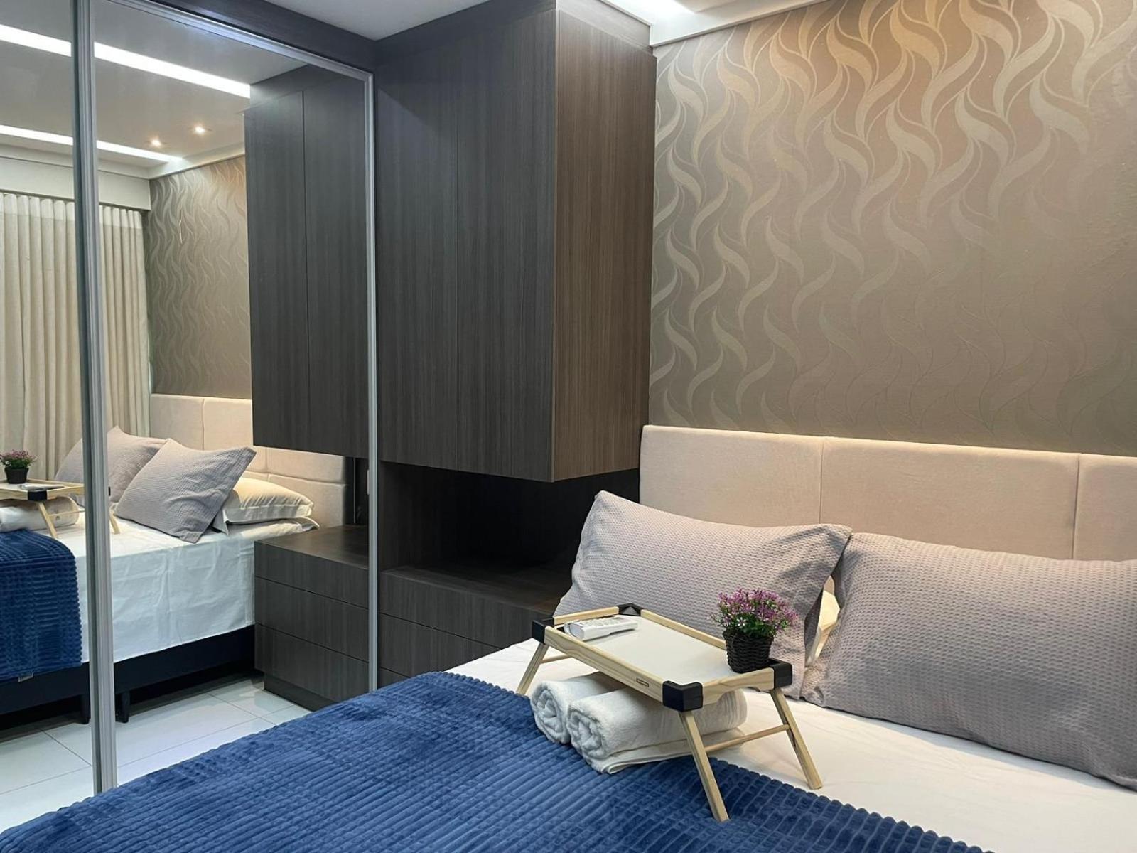 2 Qts.| 4 Hosp. | Ao Lado Do Goiania Shopping Apartment Ngoại thất bức ảnh